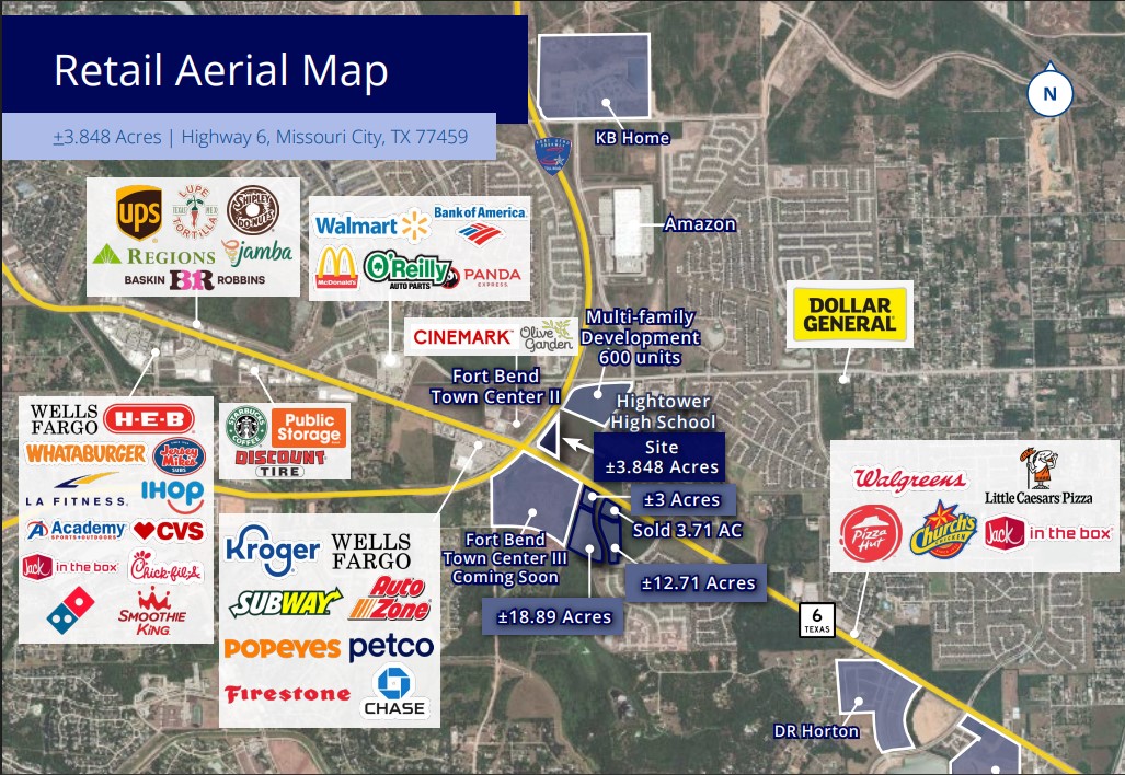 Highway 6 at Fort Bend Pkwy | ±3.848 Acres — photo 2