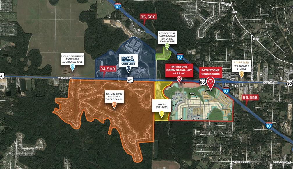 Lot 4 | 1.40 acres - Pathstone Subdivision - W Nine Mile Rd — photo 2