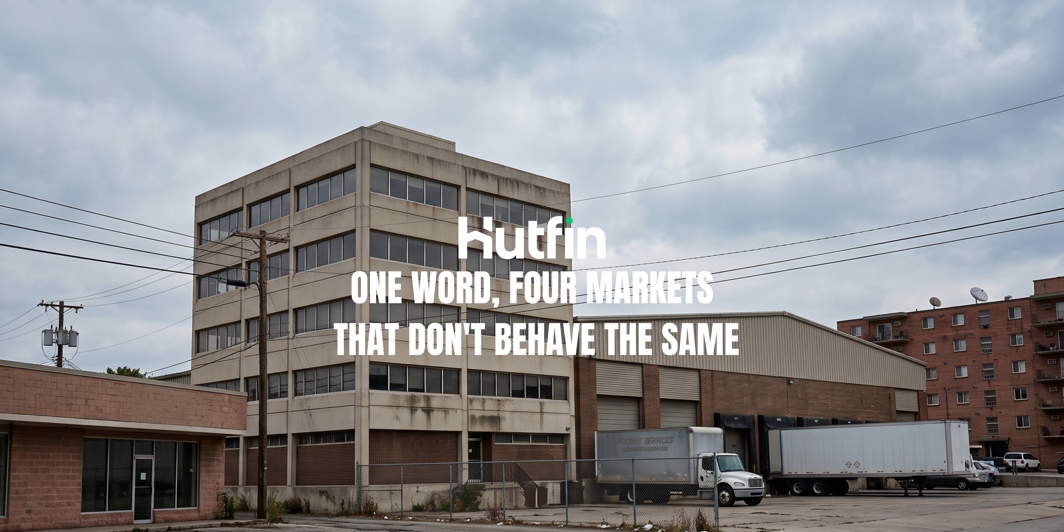 Why Commercial Real Estate Isn't One Market, It's Four