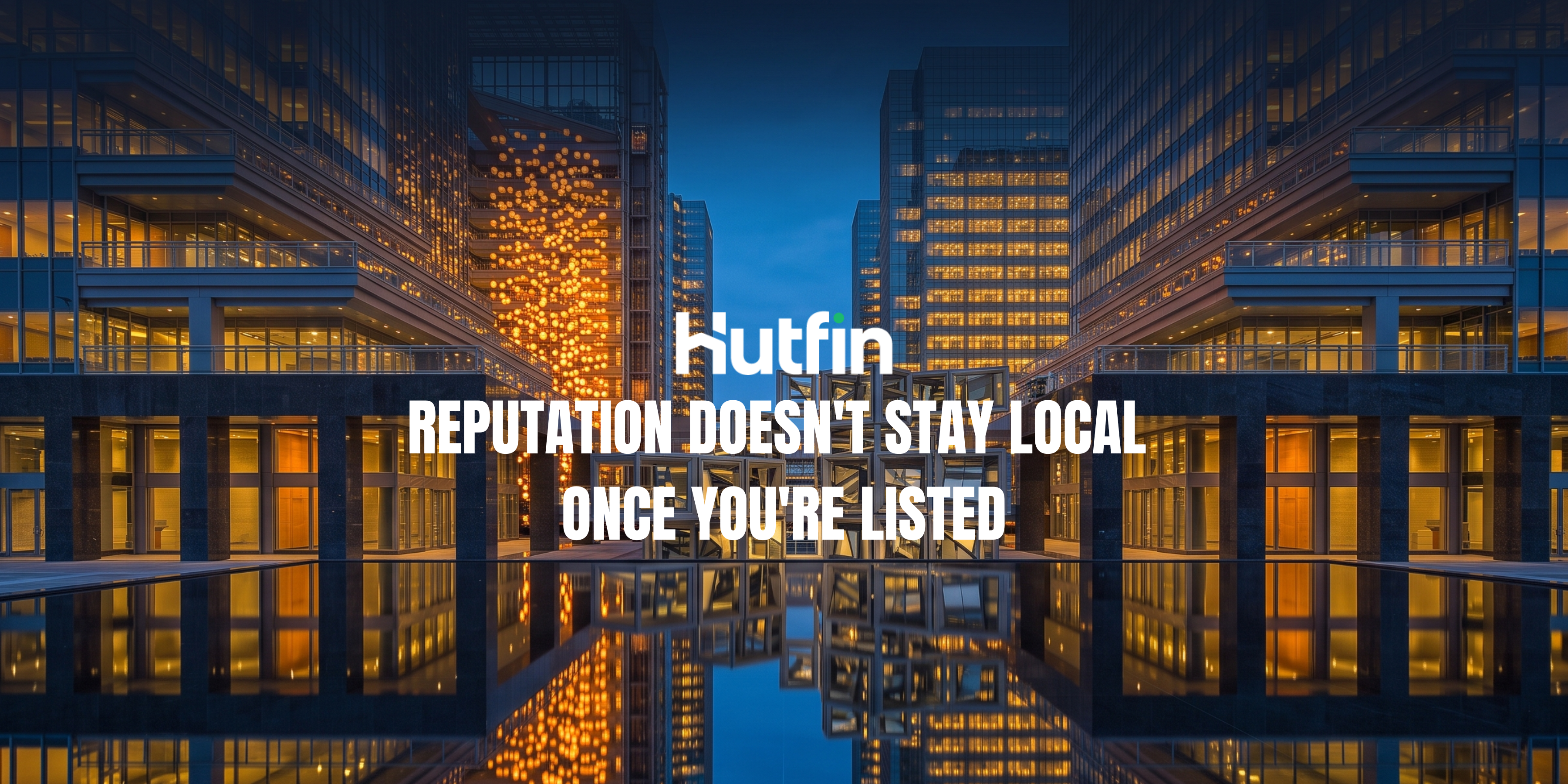 What a Broker's Reputation Actually Rests On Once a Listing Goes Public
