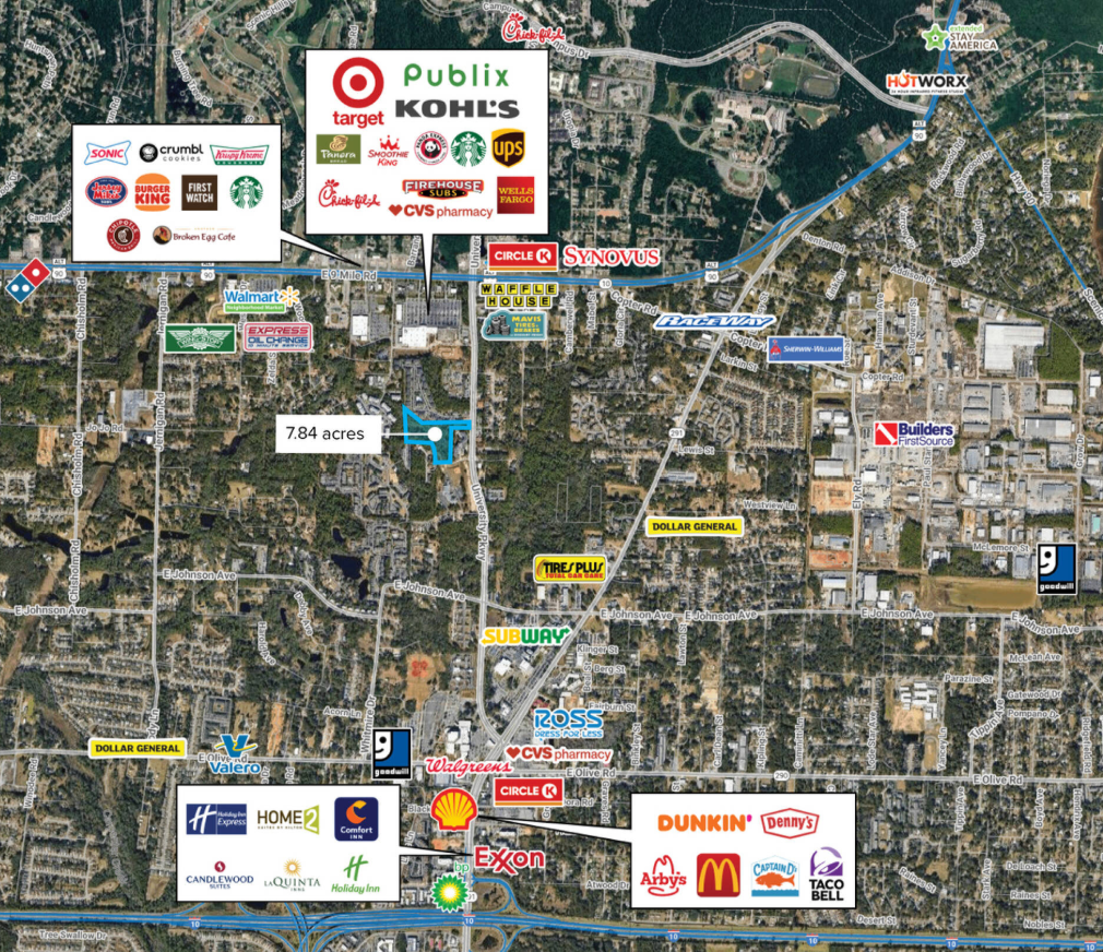 E 9 Mile Rd | 7.84 acre land parcel - North Pensacola — photo 2