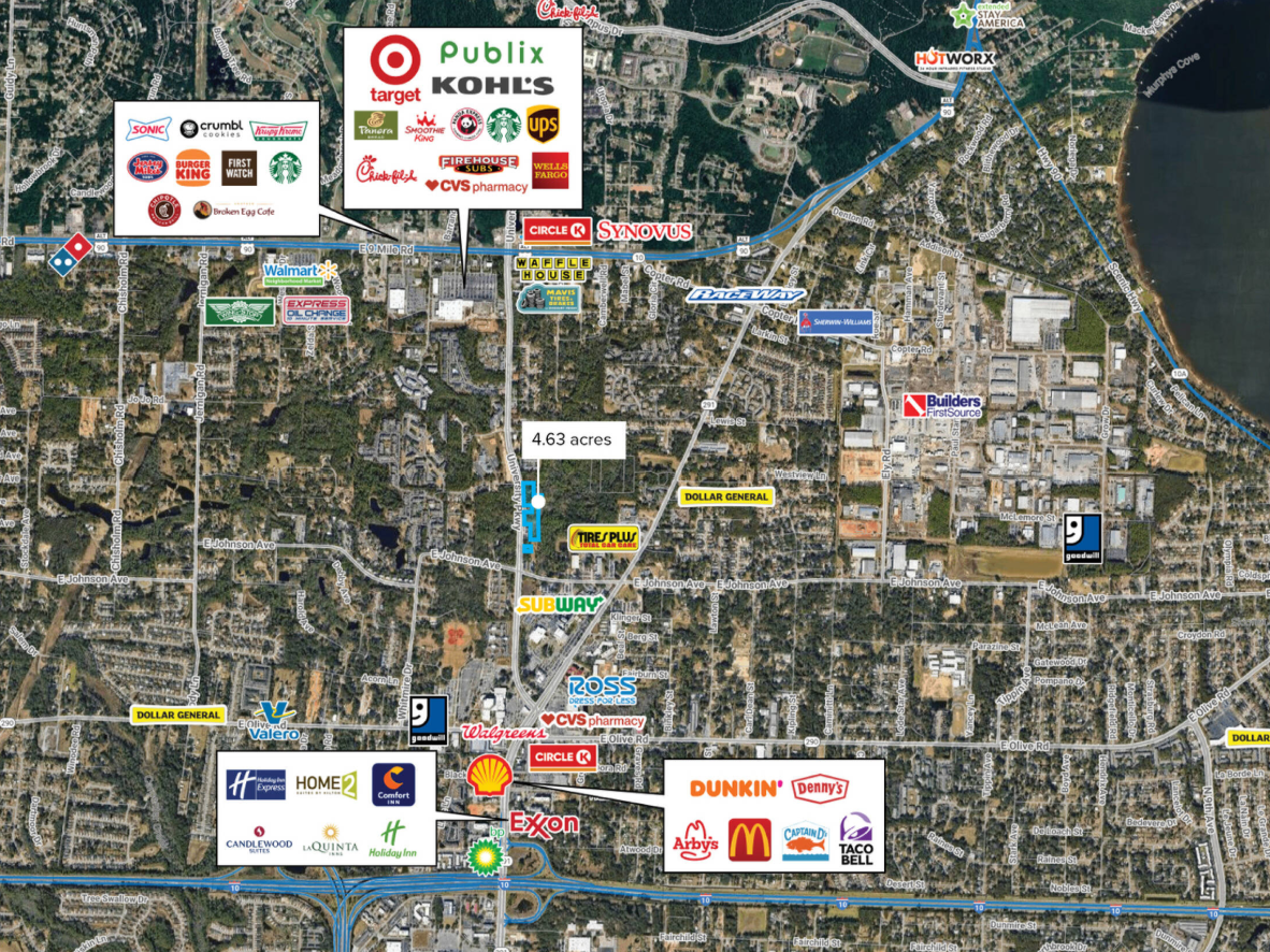 9 Mile Rd & University Pkwy | 4.63 acre land parcel - North Pensacola — photo 2